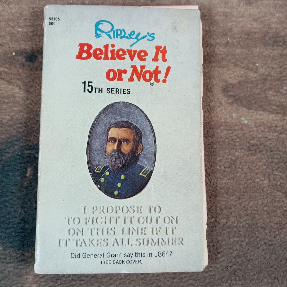Ripley's Believe It or Not 15th Series Pocket Books 671 55105 060 Book